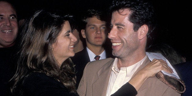 BEVERLY HILLS, CA - OCTOBER 12: Actress Kirstey Alley and actor John Travolta attend the 'Look Who's Talking' Beverly Hills Premiere on October 12, 1989 at the Academy of Motion Picture Arts & Sciences in Beverly Hills, California. (Photo by Ron Galella, Ltd./WireImage)