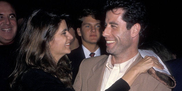 BEVERLY HILLS, CA - OCTOBER 12: Actress Kirstey Alley and actor John Travolta attend the 'Look Who's Talking' Beverly Hills Premiere on October 12, 1989 at the Academy of Motion Picture Arts & Sciences in Beverly Hills, California. (Photo by Ron Galella, Ltd./WireImage) 