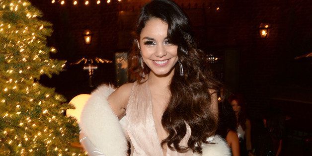 HOLLYWOOD, CA - DECEMBER 14: (EXCLUSIVE ACCESS) Vanessa Hudgens attends her birthday party held at No Vacancy on December 14, 2013 in Hollywood, California. (Photo by Jason Merritt/WireImage)