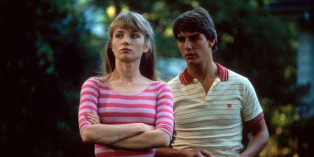 Rebecca De Mornay and Tom Cruise in a scene from the film 'Risky Business', 1983. (Photo by Warner Brothers/Getty Images)