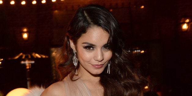 HOLLYWOOD, CA - DECEMBER 14: (EXCLUSIVE ACCESS) Vanessa Hudgens attends her birthday party held at No Vacancy on December 14, 2013 in Hollywood, California. (Photo by Jason Merritt/WireImage)