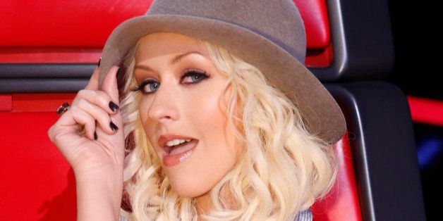 THE VOICE -- 'Live Show' Episode 517B -- Pictured: Christina Aguilera -- (Photo by: Trae Patton/NBC/NBCU Photo Bank via Getty Images)