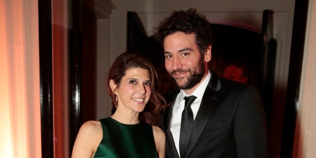 Actress Marissa Tomei and actor Josh Radnor attend the Bloomberg Vanity Fair White House Correspondents' Association (WHCA) dinner afterparty in Washington, D.C., U.S., on Saturday, April 27, 2013. The 99th annual dinner raises money for WHCA scholarships and honors the recipients of the organization's journalism awards. Photographer: Andrew Harrer/Bloomberg via Getty Images 