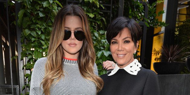 HOLLYWOOD, CA - OCTOBER 10: TV personalities Khloe Kardashian and Kris Jenner attend a ceremony honoring Kenny 'Babyface' Edmonds with the 2508th Star on the Hollywood Walk of Fame on October 10, 2013 in Hollywood, California. (Photo by Alberto E. Rodriguez/Getty Images)