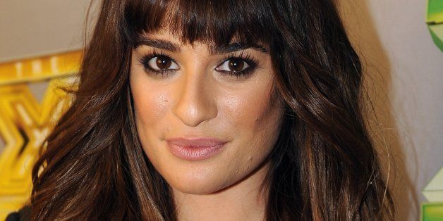 HOLLYWOOD, CA - DECEMBER 18: Lea Michele attends FOX's 'The X Factor' Season 3 Top 3 Live Finale Performance Show on December 18, 2013 in Hollywood, California. (Photo by Ray Mickshaw/FOX via Getty Images)