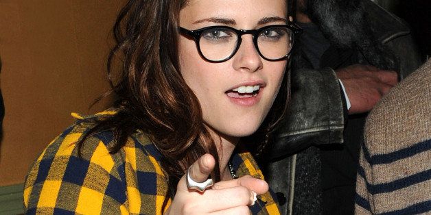 PARK CITY, UT - JANUARY 17: Kristen Stewart attends the 'Camp X-Ray' after party hosted by The Snow Lodge x Eveleigh on January 17, 2014 in Park City, Utah. (Photo by Craig Barritt/Getty Images for Snowlodge)