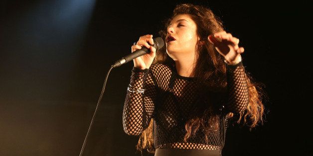 AUCKLAND, NEW ZEALAND - JANUARY 29: Lorde performs at Silo Park on January 29, 2014 in Auckland, New Zealand. (Photo by Fiona Goodall/Getty Images)