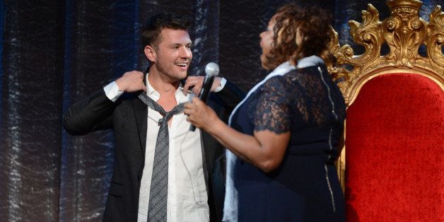 NEW YORK, NY - JANUARY 31: Robin Quivers and Ryan Phillipe onstage at 'Howard Stern's Birthday Bash' presented by SiriusXM, produced by Howard Stern Productions at Hammerstein Ballroom on January 31, 2014 in New York City. (Photo by Theo Wargo/Getty Images for SiriusXM)