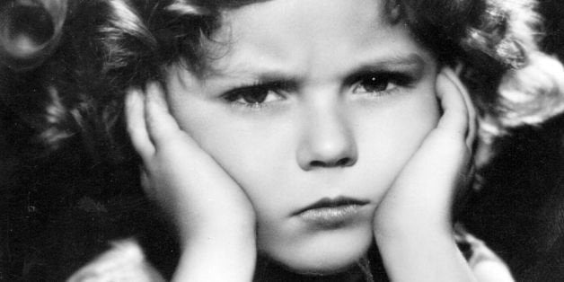 American child actress Shirley Temple. (Photo by Hulton Archive/Getty Images)