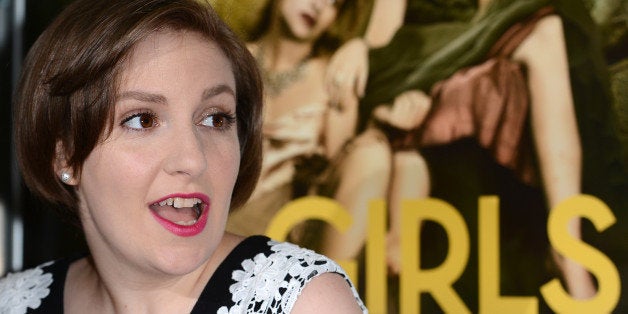 LONDON, ENGLAND - JANUARY 15: Lena Dunham attends the UK premiere of 'Girls: Season 3' at Cineworld Haymarket on January 15,