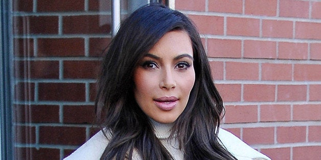 NEW YORK, NY - FEBRUARY 22: Kim Kardashian is seen on February 22, 2014 in New York City. (Photo by NCP/Star Max/GC Images)