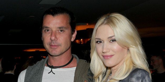 WEST HOLLYWOOD, CA - NOVEMBER 30: Musicians Gavin Rossdale (L) and Gwen Stefani attend PANDORA Jewelry and Moto X present 'American Hustle' at cinema prive at on November 30, 2013 in West Hollywood, California. (Photo by Rich Polk/Getty Images for cinema prive)