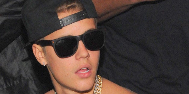 ATLANTA, GA - FEBRUARY 05: Justin Bieber attends Ciroc party at Vanquish Lounge on February 5, 2014 in Atlanta, Georgia. (Pho