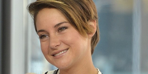 TORONTO, ON - MARCH 06: Shailene Woodley talks about her role as Tris Prior in the film Divergent at The Morning Show Studios on March 6, 2014 in Toronto, Canada. (Photo by Jag Gundu/FilmMagic)