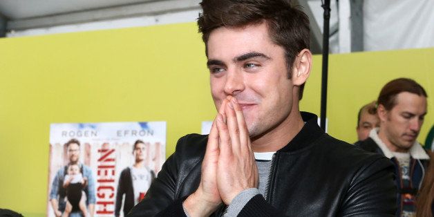 AUSTIN, TX - MARCH 09: Zac Efron attends Tumblr And Universal Pictures' Neighbors Meetup At SXSubway Square on March 9, 2014 in Austin, Texas. (Photo by Roger Kisby/Getty Images)