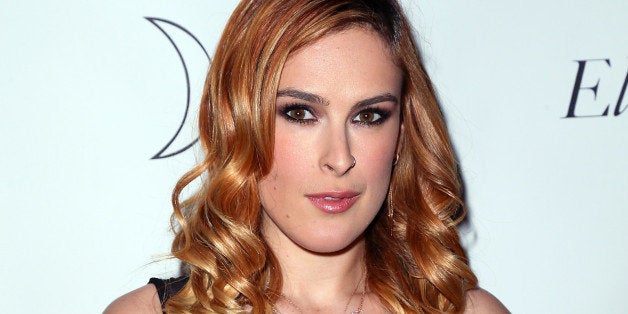 WEST HOLLYWOOD, CA - APRIL 04: Actress Rumer Willis attends Tallulah Willis and Mallory Llewellyn celebrating the launch of