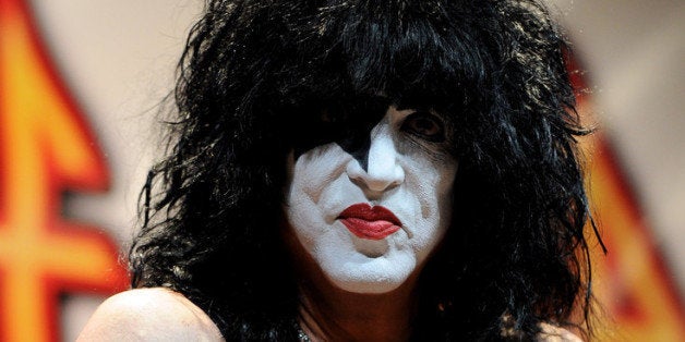 WEST HOLLYWOOD, CA - MARCH 17: Musician Paul Stanley of KISS appears at a press conference to announce the KISS and Def Lepp