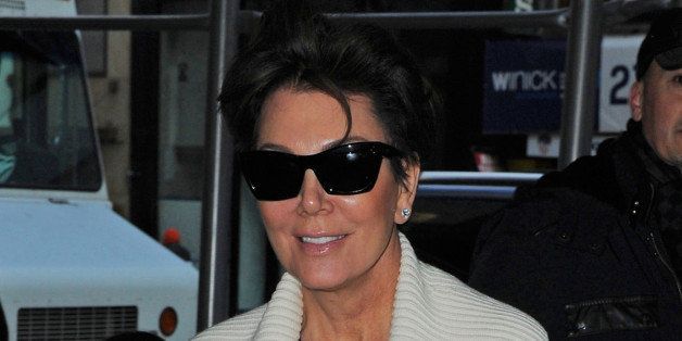 NEW YORK NY - FEBRUARY 25: Kris Jenner sighting on February 25, 2014 in New York City. (Photo by Josiah Kamau/BuzzFoto/FilmMagic)