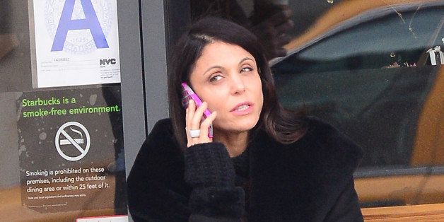 NEW YORK, NY - MARCH 28: Bethenny Frankel is seen in Soho on March 28, 2014 in New York City. (Photo by Raymond Hall/GC Images)