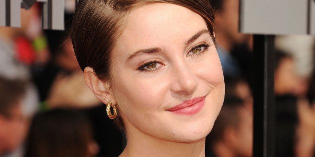 LOS ANGELES, CA- APRIL 13: Actress Shailene Woodley attends the 2014 MTV Movie Awards at Nokia Theatre L.A. Live on April 13, 2014 in Los Angeles, California.(Photo by Jeffrey Mayer/WireImage)