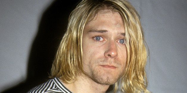 Kurt Cobain attending the 1993 MTV Video Music Awards at Universal City, CA 09/02/93 ?2003 Vincent Zuffante_Star File (Photo by Terry McGinnis/WireImage)