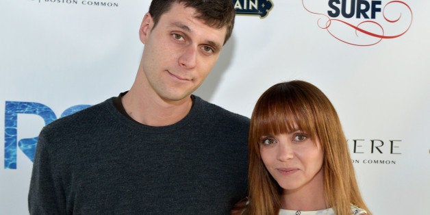 BOSTON, MA - MAY 18: (L-R) James Heerdegen and Christina Ricci attend the Rooftop @ Revere Launch Party at The Revere Hotel on May 18, 2013 in Boston, Massachusetts. (Photo by Paul Marotta/Getty Images)