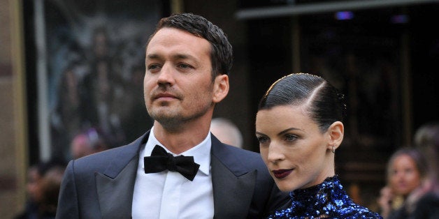 LONDON, ENGLAND - MAY 14: Director Rupert Sanders and Liberty Ross attend the World Premiere of 'Snow White And The Huntsma