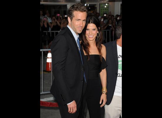 Sandra Bullock Opens Up About Ryan Reynolds', Erm, Size While