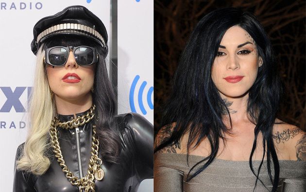 Lady Gaga Gets Inked By Kat Von D Video Huffpost