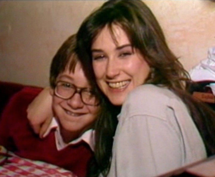 Demi Moore Kisses Young 'General Hospital' Co Star Philip Tanzini In