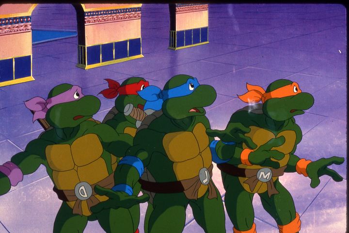  Teenage Mutant Ninja Turtles Classic Retro Logo Short