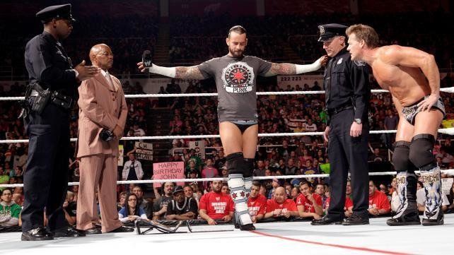 642px x 361px - WWE Raw Recap: John Cena, Brock Lesnar Contract Signing, C.M. Punk Sobriety  Test | HuffPost Entertainment