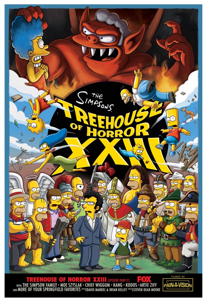 'The Simpsons' 'Treehouse Of Horror XXIII' Preview (PHOTOS) HuffPost