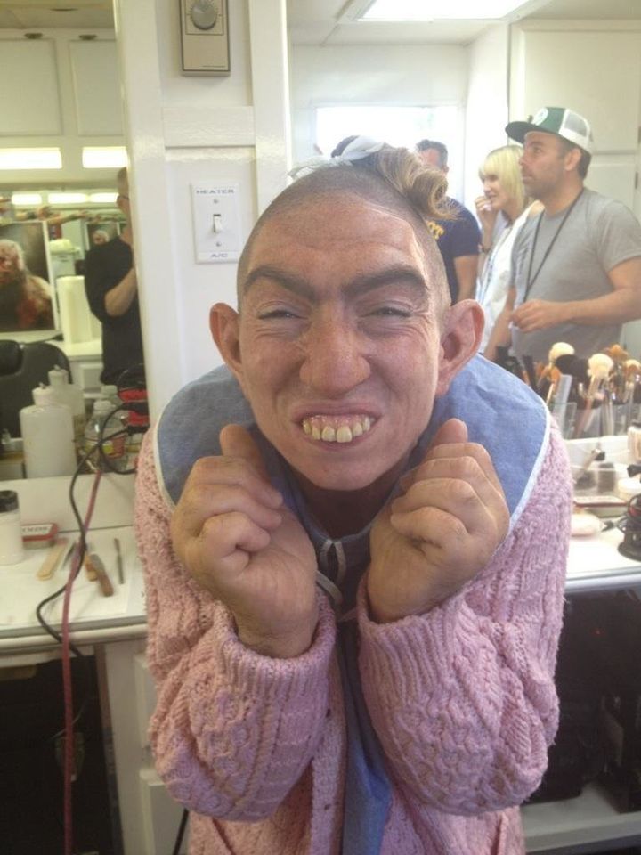 American Horror Story Asylum What Pepper Played By Naomi Grossman Really Looks Like