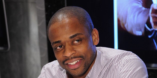 NEW YORK, NY - FEBRUARY 29: Dule Hill visits the NBC Experience Store on February 29, 2012 in New York City. (Photo by Dimitrios Kambouris/Getty Images)