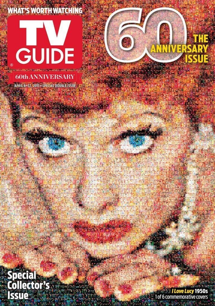 TV Guide Magazine Celebrates 60th Anniversary With Mosaic Covers Featuring 'I  Love Lucy,' 'Lost' And More (PHOTOS)