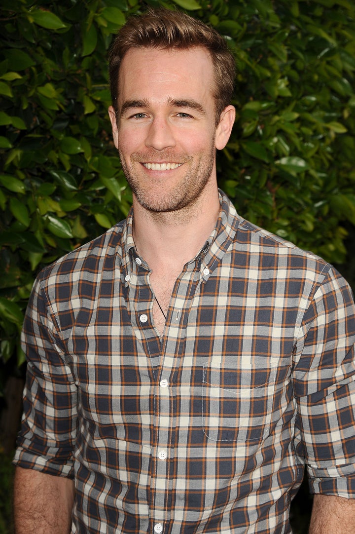 HOLLYWOOD, CA - MARCH 14: Actor James Van Der Beek attends 'The Biggest Baby Shower Ever' at Taglyan Cultural Complex on Mar