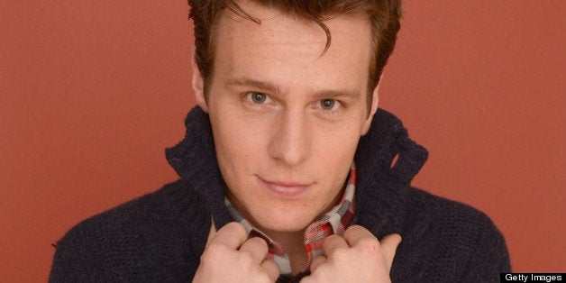 PARK CITY, UT - JANUARY 21: Actor Jonathan Groff poses for a portrait during the 2013 Sundance Film Festival at the Getty Images Portrait Studio at Village at the Lift on January 21, 2013 in Park City, Utah. (Photo by Larry Busacca/Getty Images)