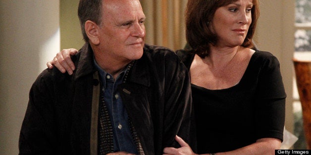 ONE LIFE TO LIVE - Robert S. Woods (Bo) and Hillary B. Smith (Nora) in a scene that airs the week of January 9, 2012 on ABC D