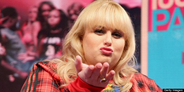 NEW YORK, NY - APRIL 29: Actress/comedian Rebel Wilson visits BET's '106 & Park' at BET Studios on April 29, 2013, in New Yo