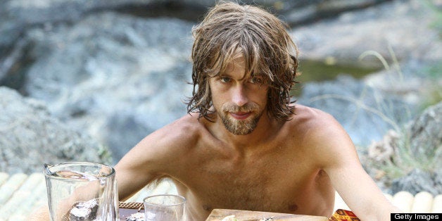 CARAMOAN - JUNE 12: 'Cut Off the Head of the Snake' - Erik Reichenbach enjoys his reward during the ninth episode of SURVIVOR