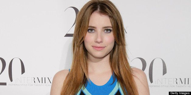 NEW YORK, NY - MAY 21: Actress Emma Roberts attends the Intermix 20th Anniversary Celebration at The New Museum on May 21, 2013 in New York City. (Photo by Randy Brooke/WireImage)