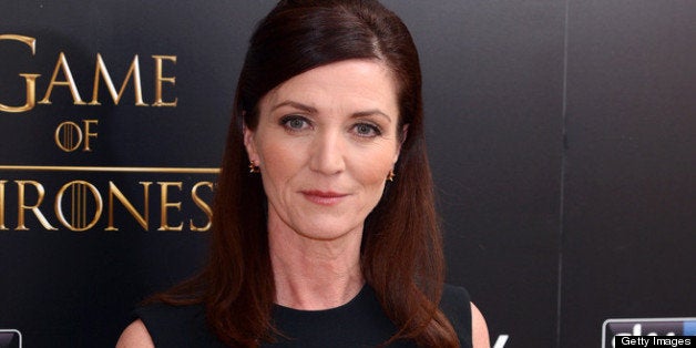 LONDON, UNITED KINGDOM - MARCH 26: Michelle Fairley attends the season launch of 'Game of Thrones' at One Marylebone on March 26, 2013 in London, England. (Photo by Karwai Tang/Getty Images)