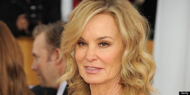 LOS ANGELES, CA - JANUARY 27: Actress Jessica Lange during the 19th Annual Screen Actors Guild Awards Arrivals held at The Shrine Auditorium on Sunday January 27, 2013 in Los Angeles, California. (Photo by Jennifer Graylock/FilmMagic)