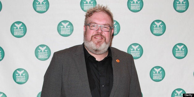 NEW YORK, NY - APRIL 08: Actor Kristian Nairn attends the 2013 Shorty Awards at Times Center on April 8, 2013 in New York Ci