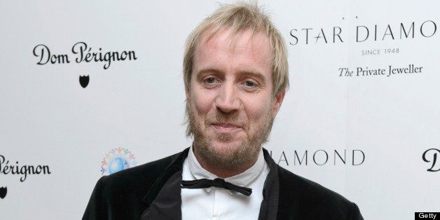 LONDON, ENGLAND - NOVEMBER 10: Rhys Ifans attends the PeaceEarth foundation fundraising gala at Banqueting House on November 10, 2012 in London, England. (Photo by Ben Pruchnie/Getty Images)
