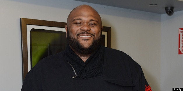 NEW YORK, NY - MARCH 06: Singer Ruben Studdard backstage at Amateur Night at The Apollo Theater on March 6, 2013 in New York City. (Photo by Shahar Azran/WireImage)