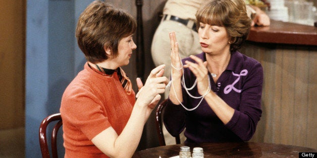 UNITED STATES - JULY 01: LAVERNE & SHIRLEY - 'The Diner' 5/6/80 Cindy Williams, Penny Marshall (Photo by ABC Photo Archives/ABC via Getty Images)