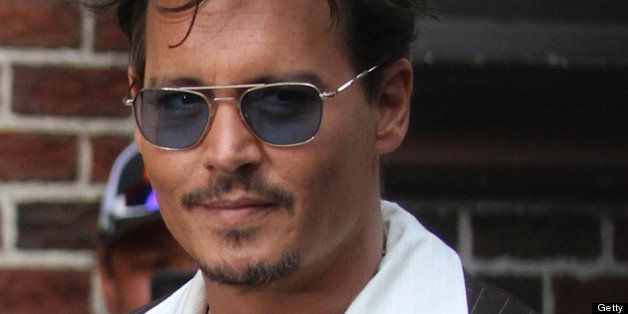 NEW YORK, NY - JUNE 25: Johnny Depp is seen on June 25, 2013 in New York City. (Photo by Alo Ceballos/FilmMagic)