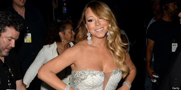 LOS ANGELES, CA - JUNE 30: Singer Mariah Carey poses backstage during the 2013 BET Awards at Nokia Theatre L.A. Live on June 30, 2013 in Los Angeles, California. (Photo by Jason Merritt/BET/Getty Images for BET)